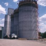 Grain elevator, convenience store, gas station, quality goods and expert services at Hull Coop in Hull, IA.