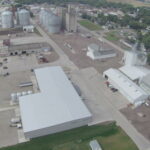 Grain elevator, convenience store, gas station, quality goods and expert services at Hull Coop in Hull, IA.