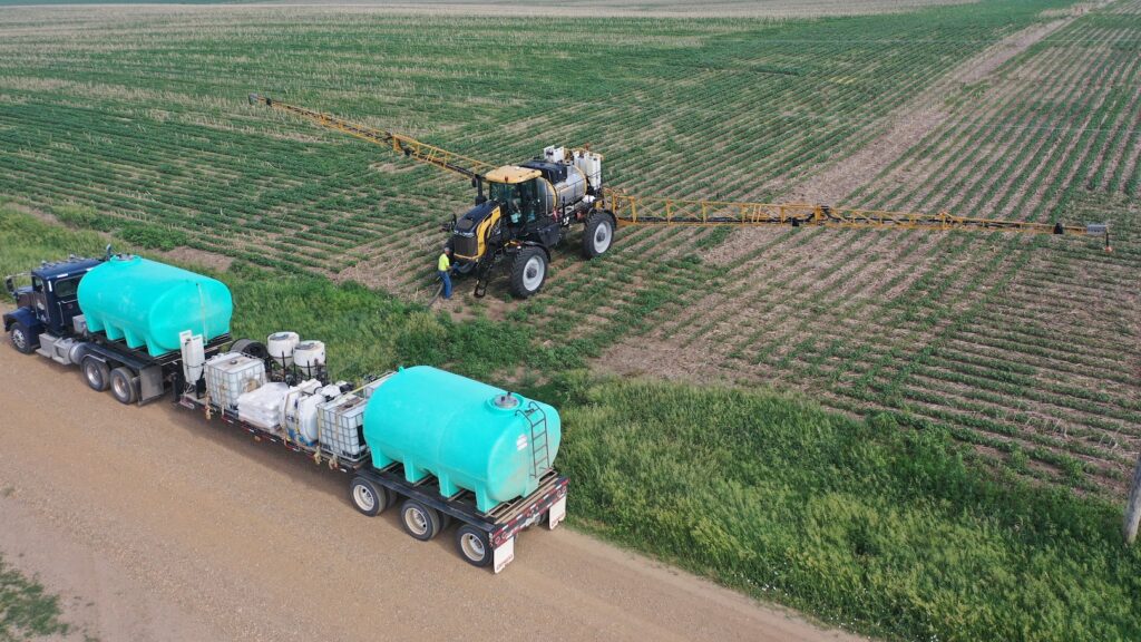 Grain elevator, convenience store, gas station, quality goods and expert services at Hull Coop in Hull, IA.